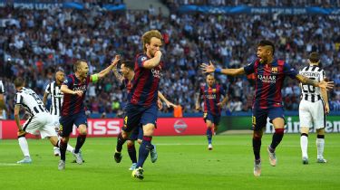 Juventus Vs Barcelona Football Match Report June 6 15 Espn