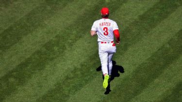 Sportsradio WIP - Bryce Harper's lime green Phillie Phanatic cleats. 👀  (h/t Cut4/Twitter)