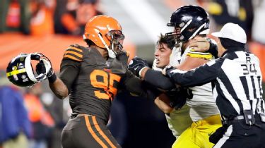 Broncos react to Browns-Steelers brawl on Thursday Night Football