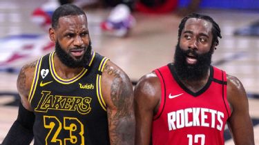 Lakers, LeBron James top league in sales; James Harden carries Rockets  there, too