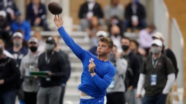 BYU's Zach Wilson shows off for 49ers' John Lynch, Jets at pro day