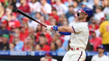 Bryce Harper's wearing a Mike Schmidt throwback #Phillies jersey