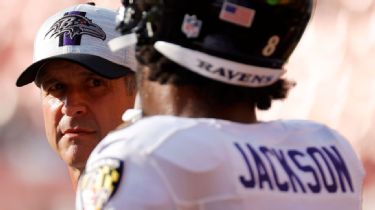 Ravens HC John Harbaugh talks about fight for AFC North crown