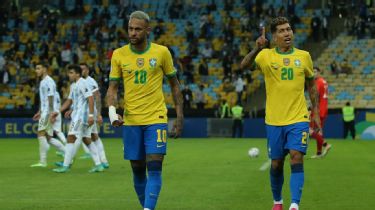 Winner: Ronaldinho in action for Brazil at the 2002 World Cup in