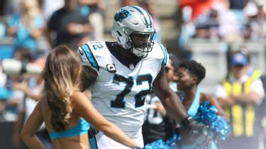 Panthers offensive line: That's a lot of meat out there