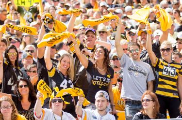 Fan at Steelers game dies after fall from stadium escalator - Los Angeles  Times