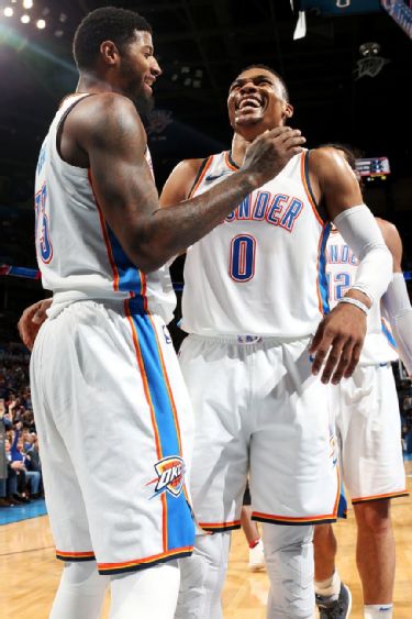 Will Paul George make Russell Westbrook, Oklahoma City Thunder title  contenders? - NBA - ESPN