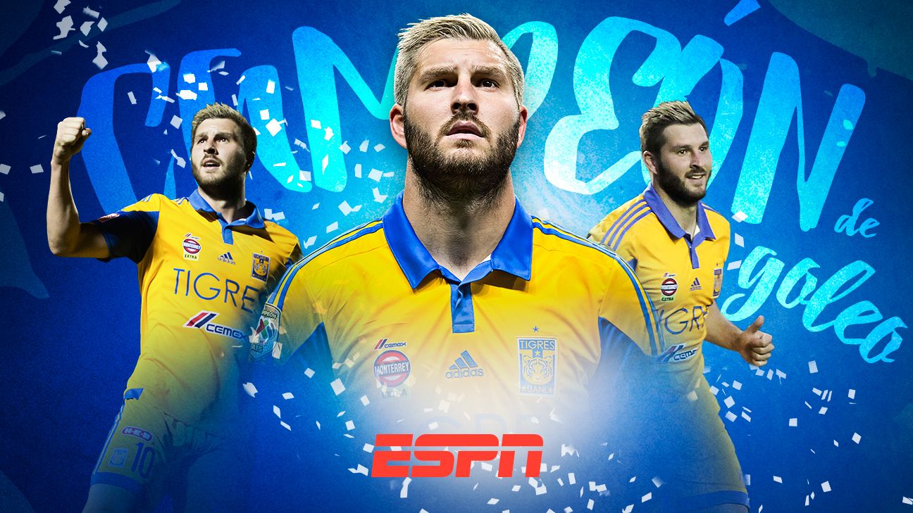 Gignac se corona campeón de goleo del Clausura 2016