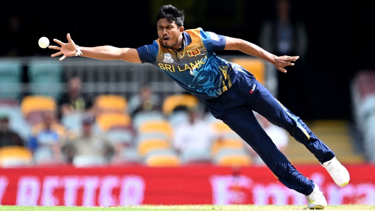 Pramod Madushan replaces Eshan Malinga in Sri Lanka's T20 World Cup squad