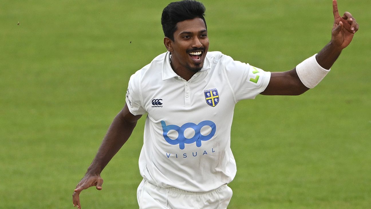 Vishwa Fernando joins Warwickshire for County Championship 2025