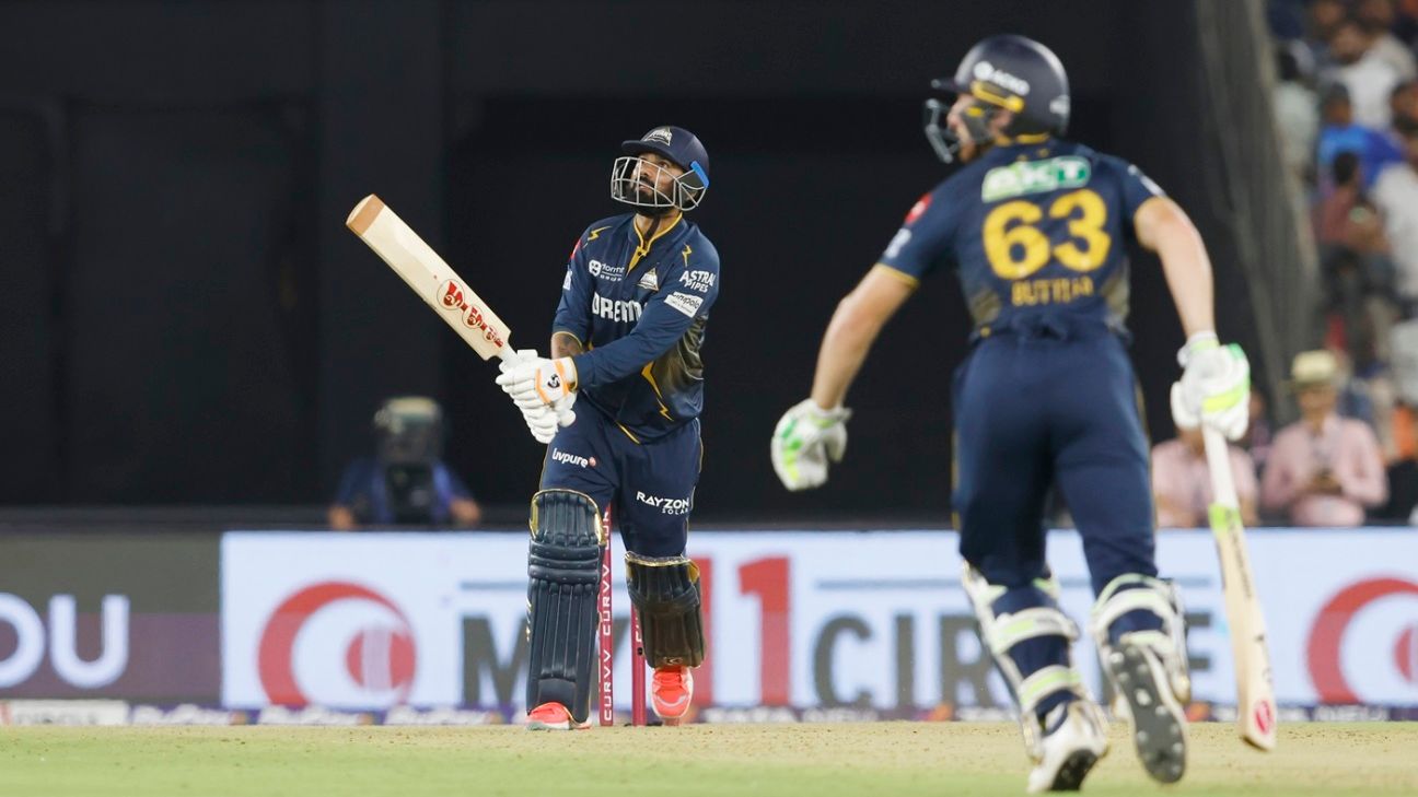 Tewatia's heroics, Buttler's support, and GT's bowling secure win