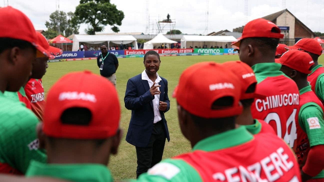 Tatenda Taibu's eyes are on the road ahead