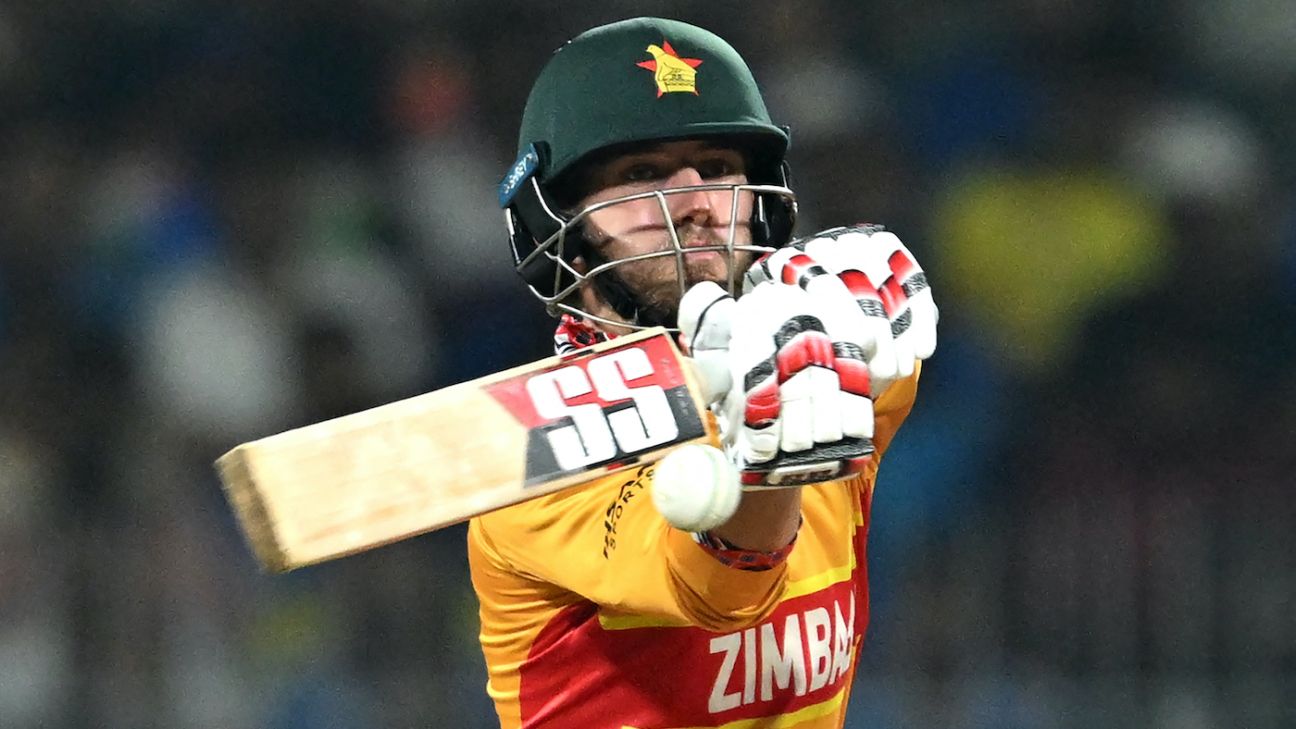 Brian Bennett's statement innings gives Zimbabwe plenty to cheer