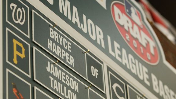 Top MLB prospects Bryce Harper and Jameson Taillon face off in West Virginia