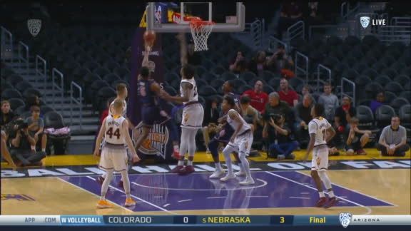 Simon converts tough layup for 3-point play - ESPN Video