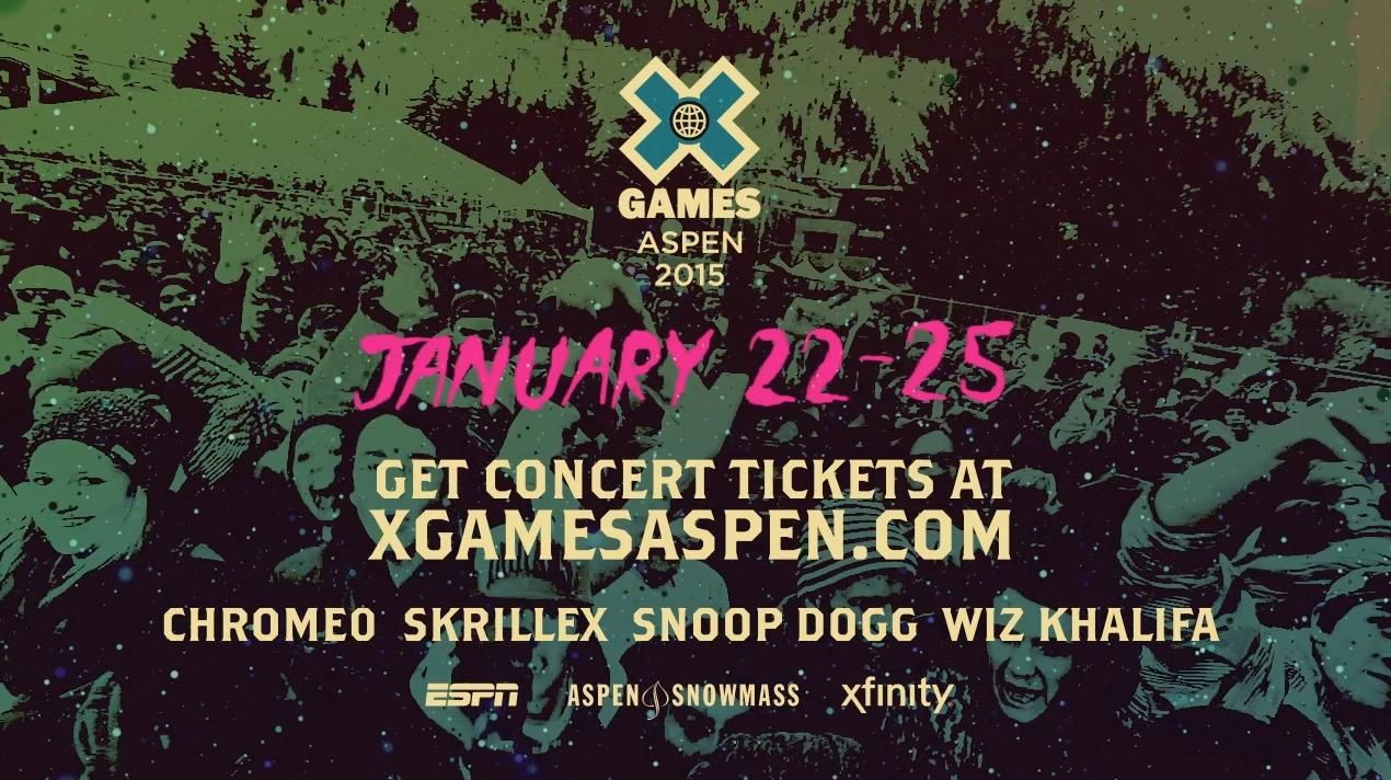 X Games Aspen Music ESPN Video