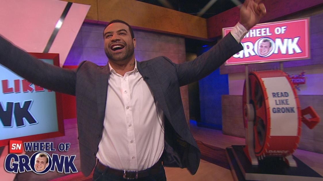 Shawne Merriman spins Wheel of Gronk - ESPN Video