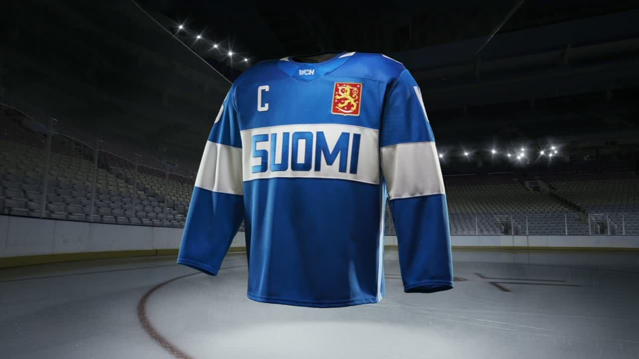 Team Finland jersey unveiled for World Cup of Hockey - ESPN Video