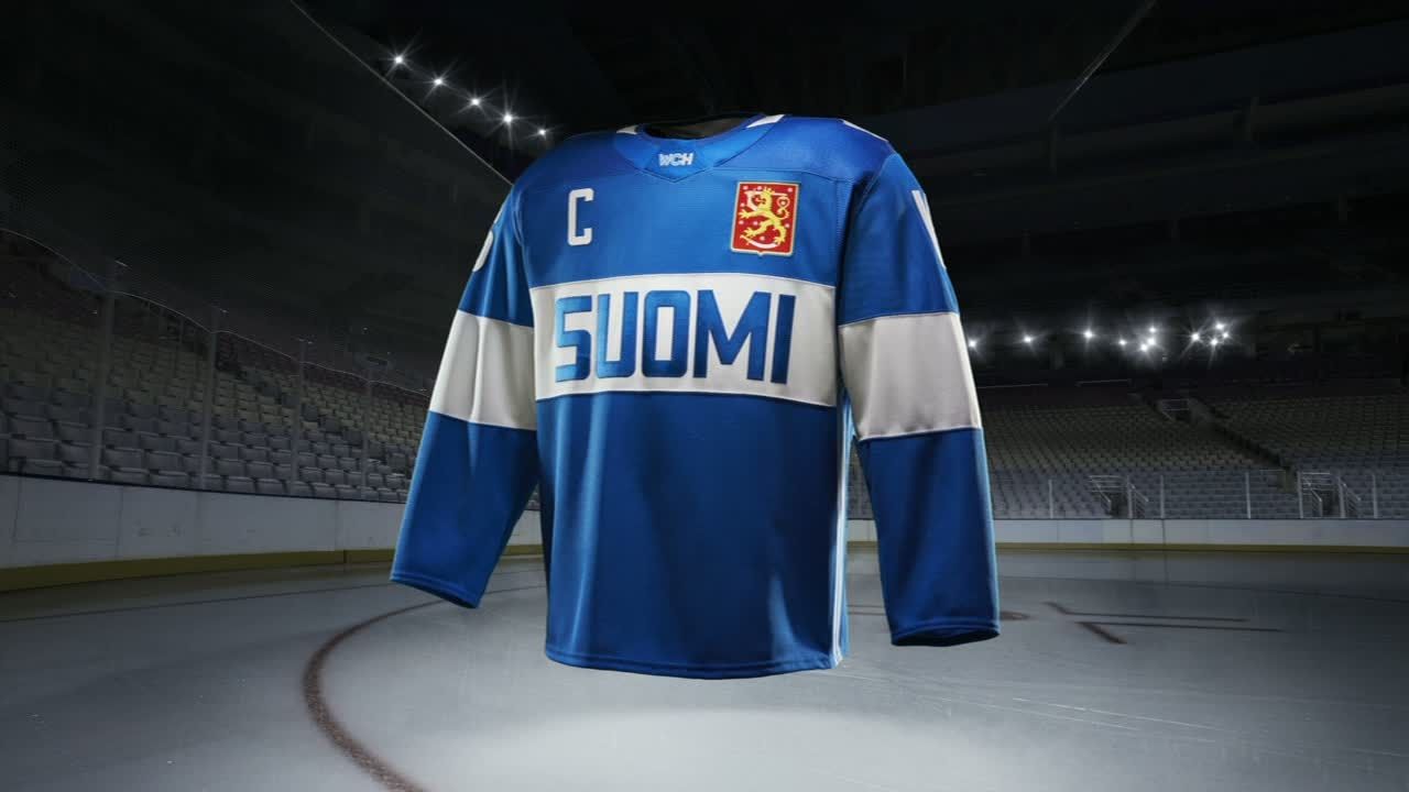 Team Finland jersey unveiled for World Cup of Hockey ESPN Video