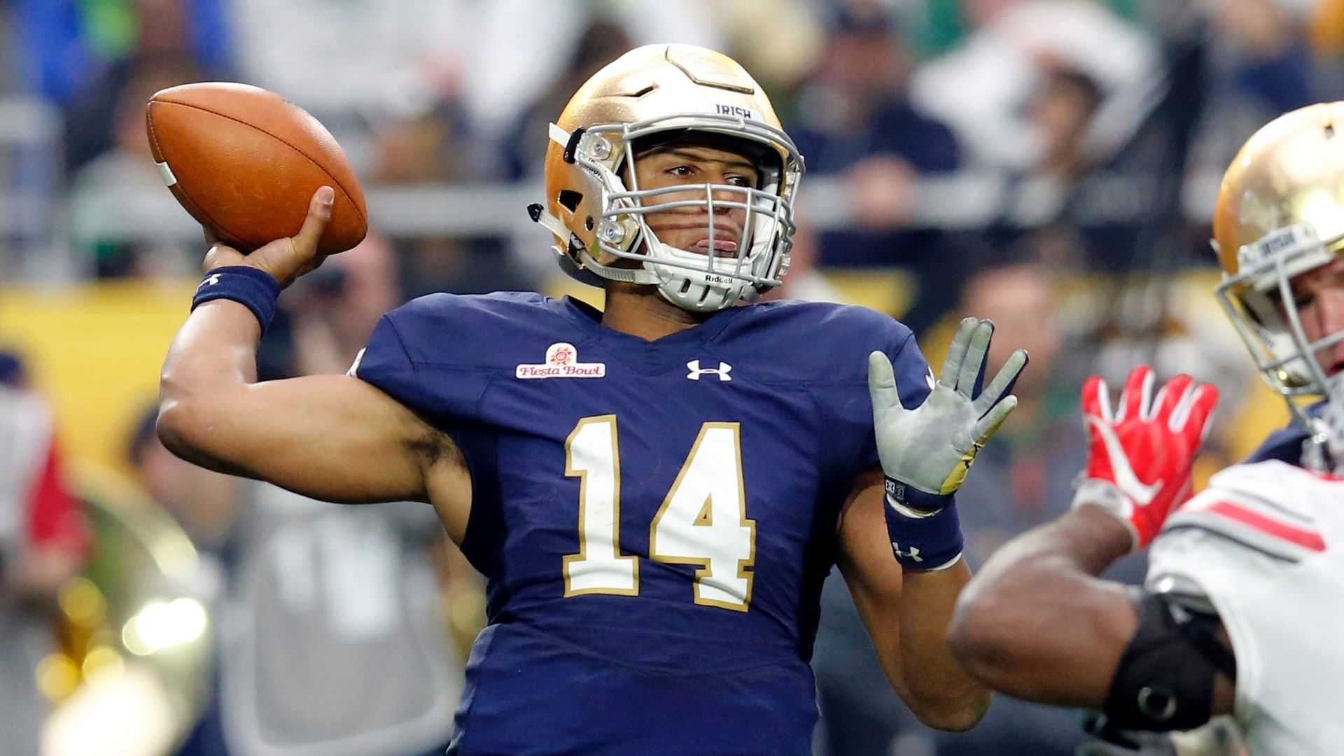 Who's starting at quarterback for Notre Dame? ESPN Video