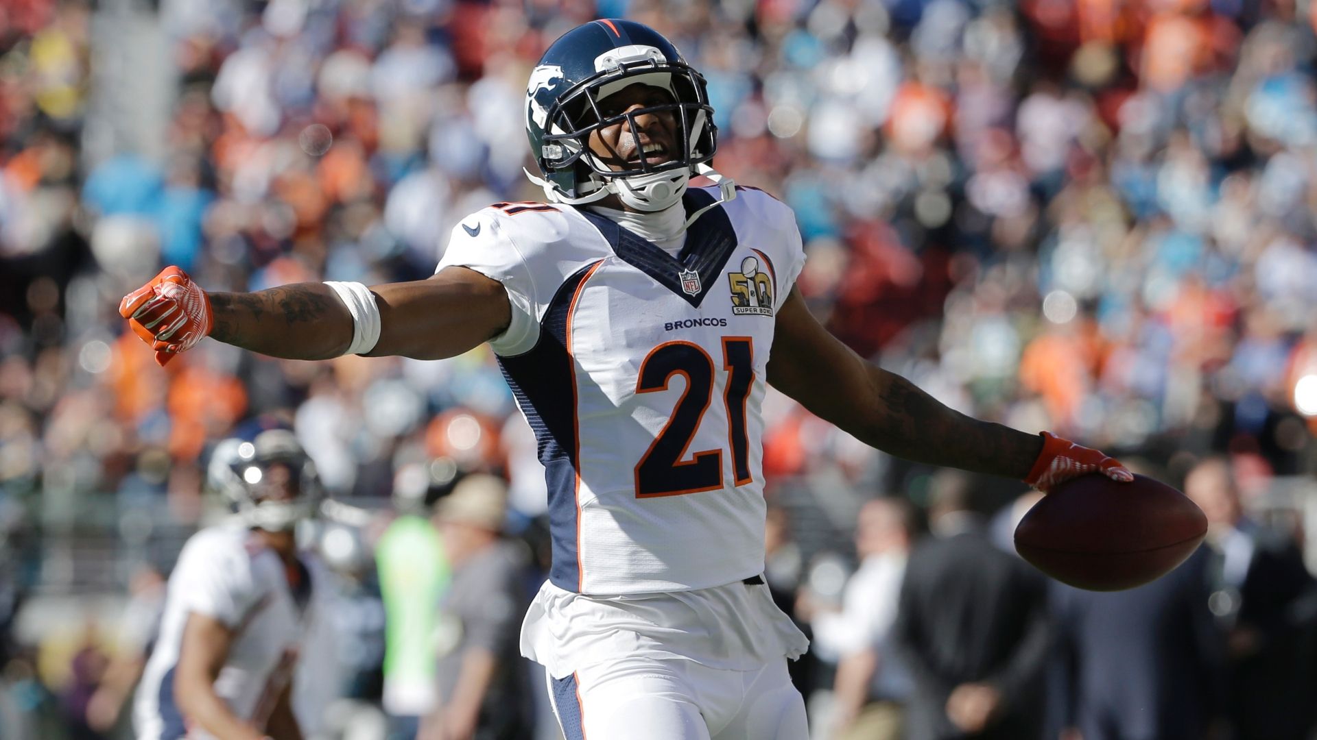 Broncos player Aqib Talib shot, released from hospital