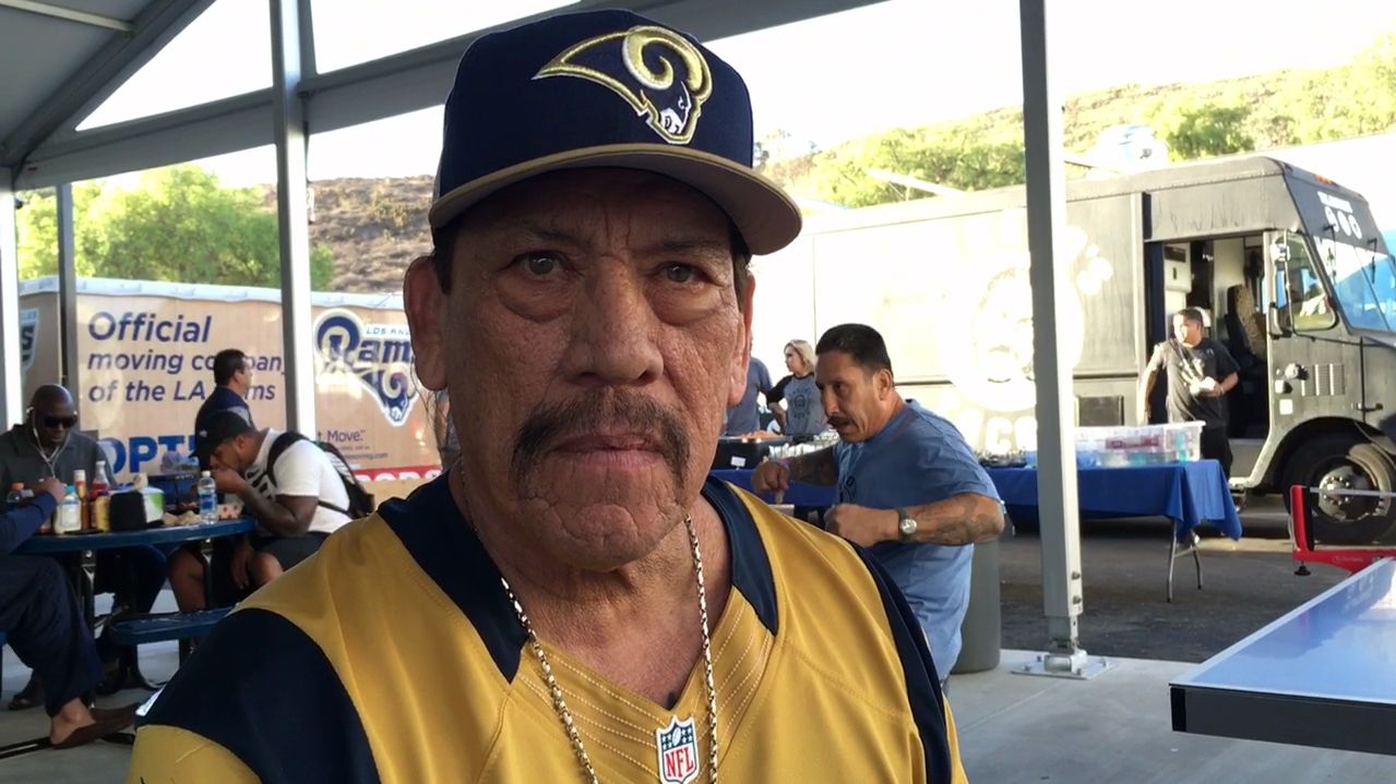Danny Trejo all in on Rams - ESPN Video