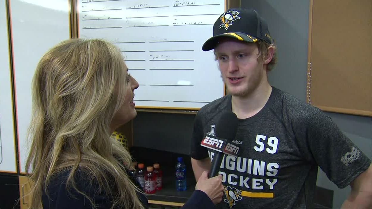 Hard for Guentzel to put success into words - ESPN Video
