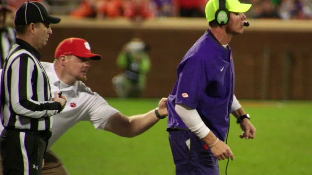 Clemson's get back coach ESPN Video