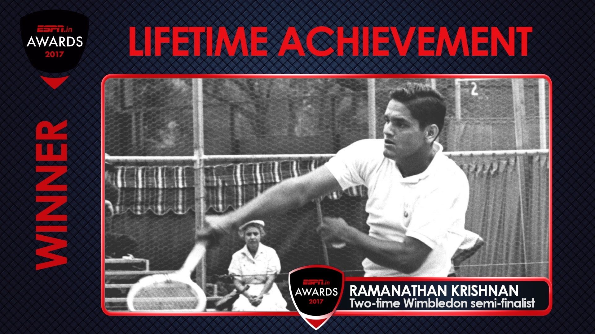 Lifetime Achievement: Ramanathan Krishnan - ESPN Video