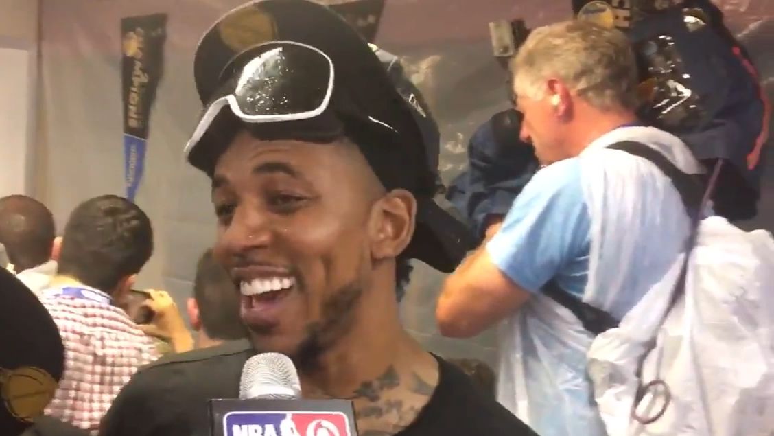 Nick Young Celebrates NBA Championship Win: 'I Went From Getting Snitched  on to About to Put a Ring on