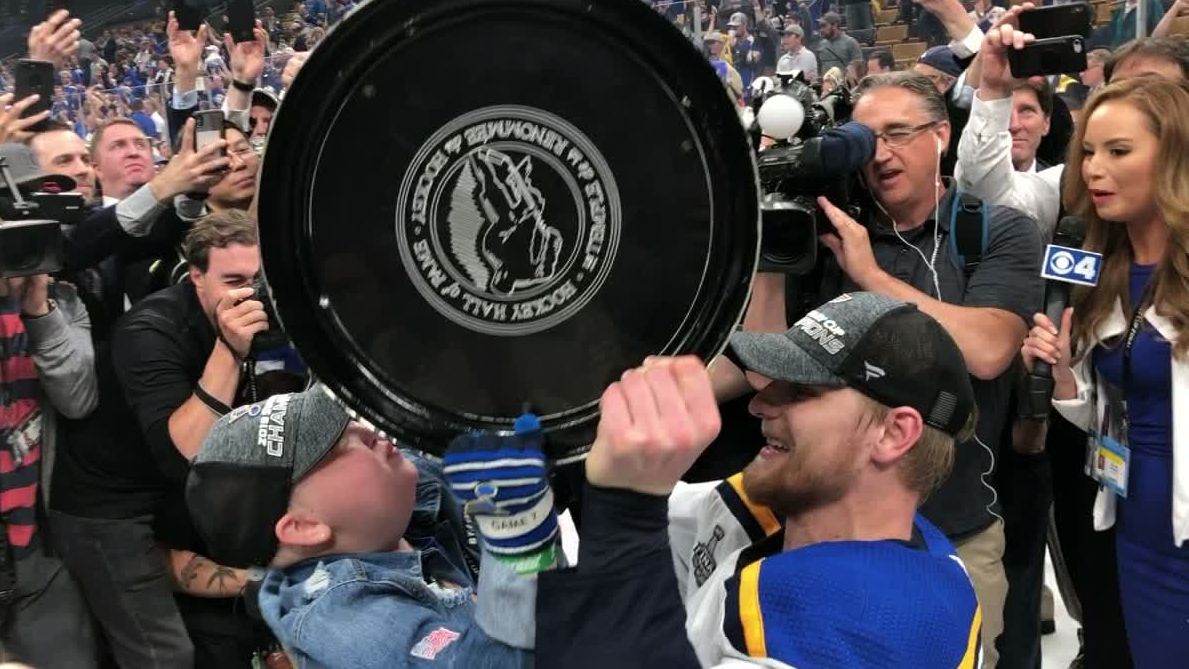 St. Louis Blues give superfan Laila Anderson her own Stanley Cup ring -  National