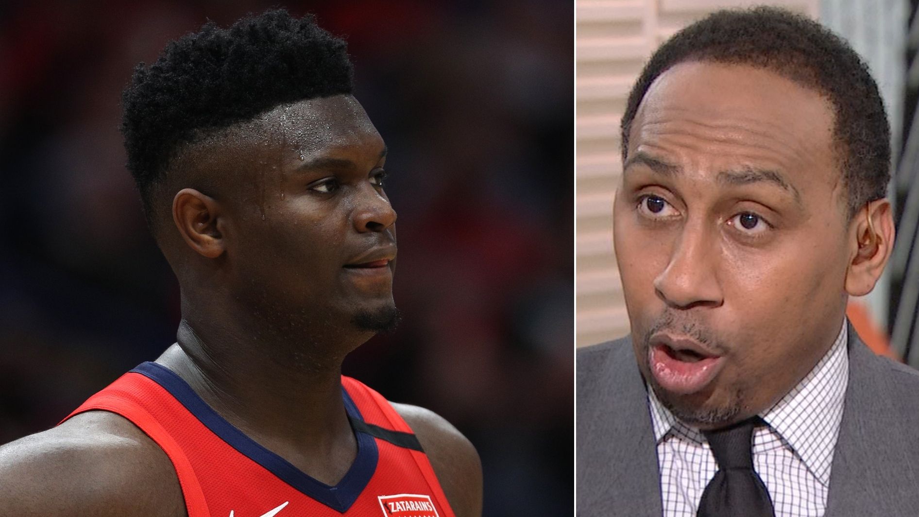 Stephen A. isn't sold on Zion's health - ESPN Video