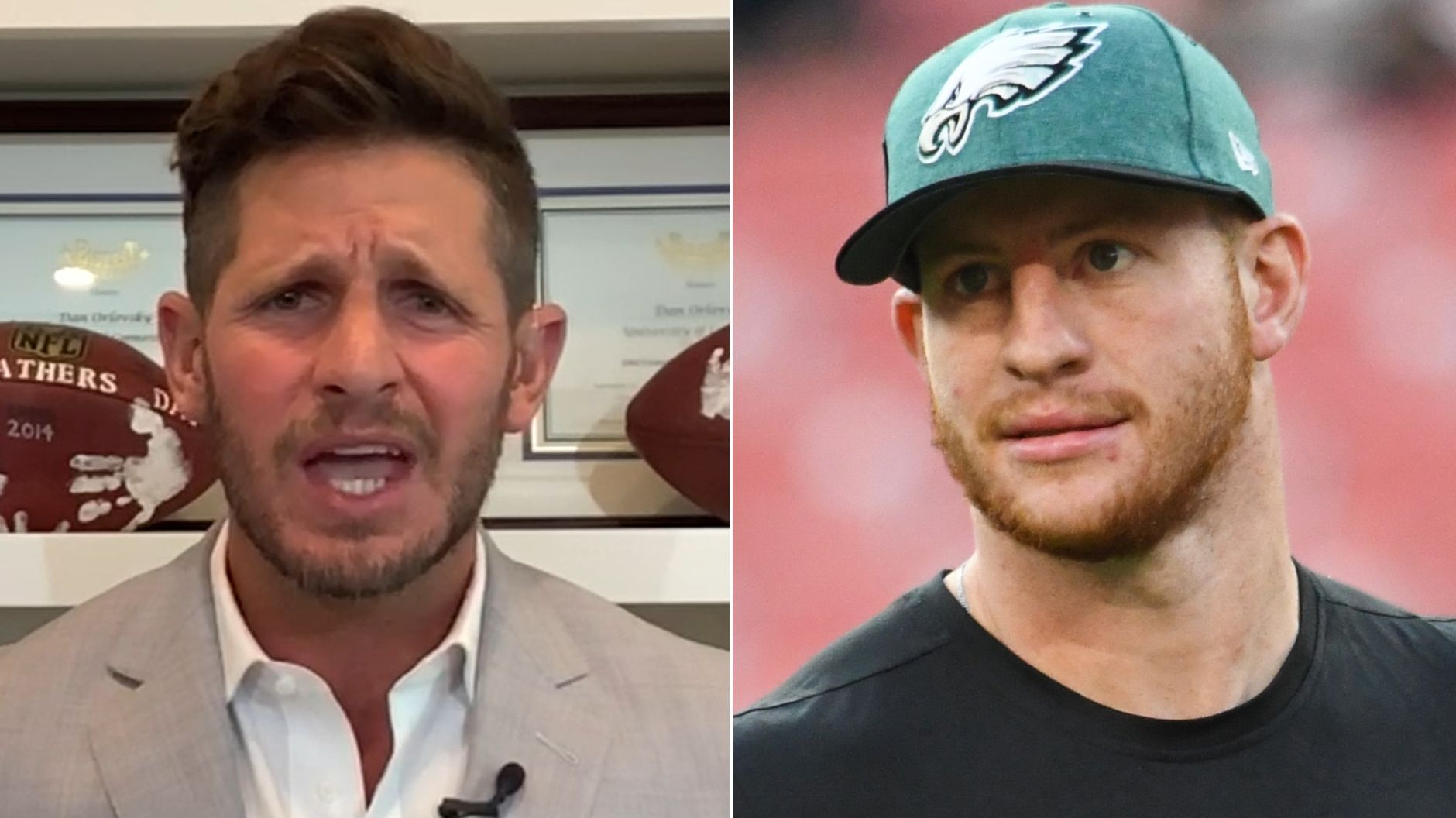 Orlovsky sounds off on Wentz not making top 100 list - ESPN Video