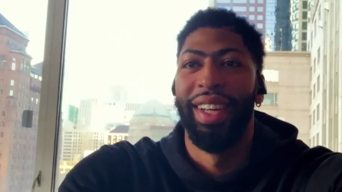 Anthony Davis opens up on bond with Lakers, Super Bowl LV ...