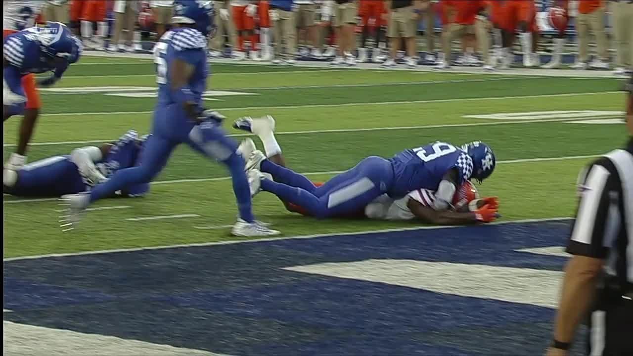 Ja'Quavion Fraziars makes the grab for a 7yard TD ESPN Video