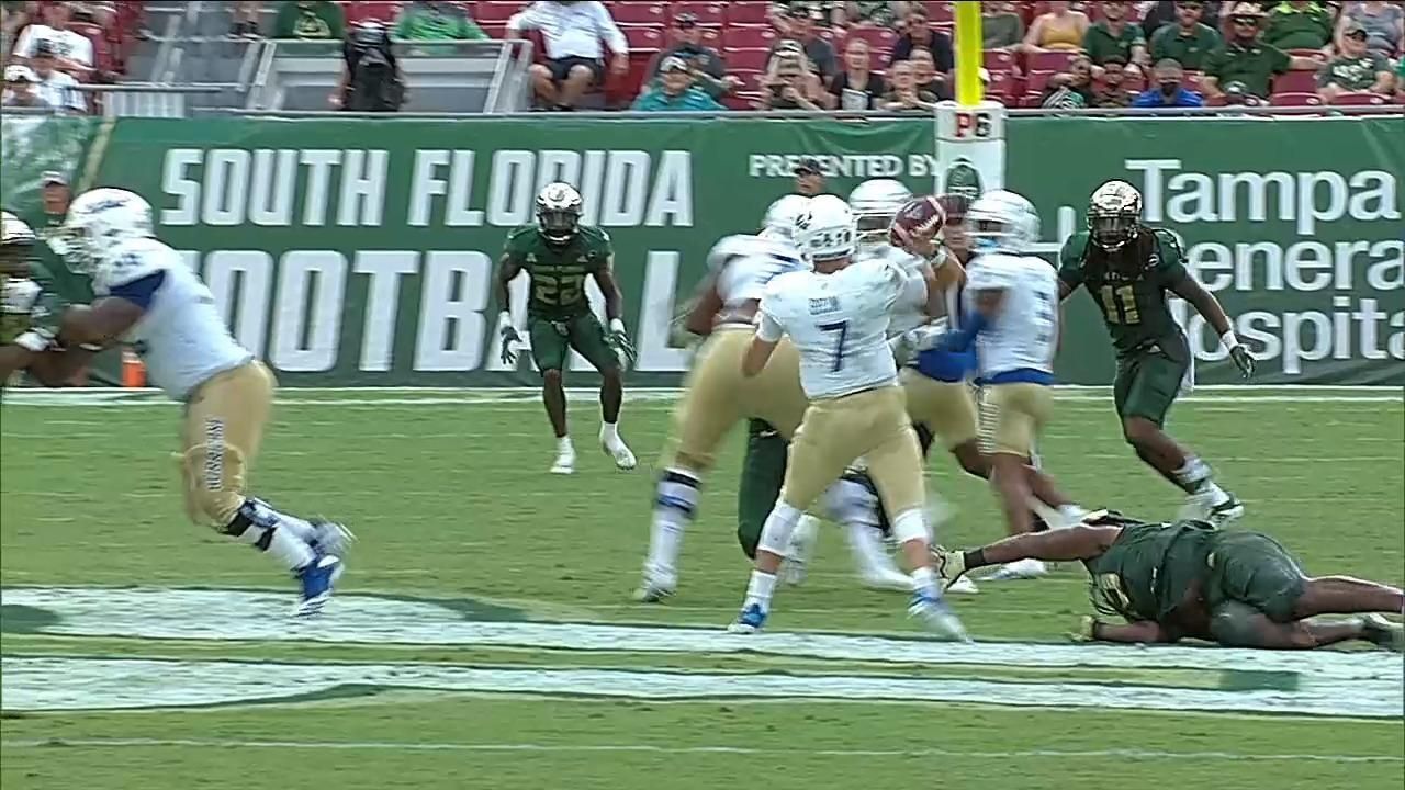 South Florida Extends Lead With Pick six ESPN Video