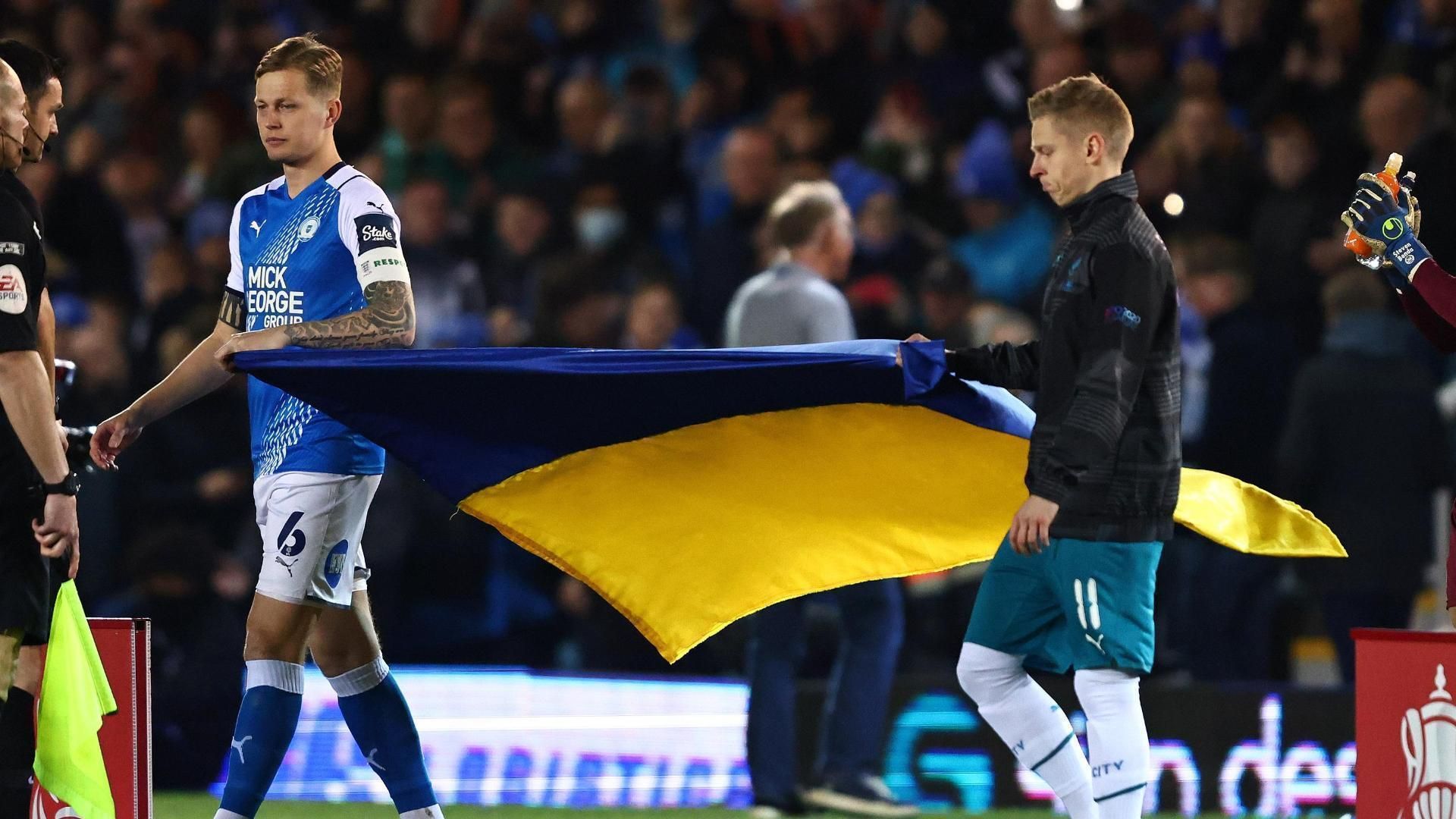 Zinchenko named Man City captain, comes out with Ukraine flag ESPN Video