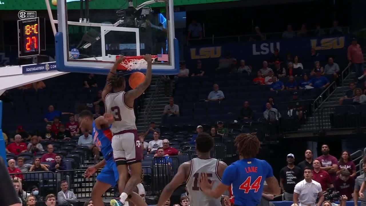 A&M dazzles with an alleyoop off the backboard ESPN Video