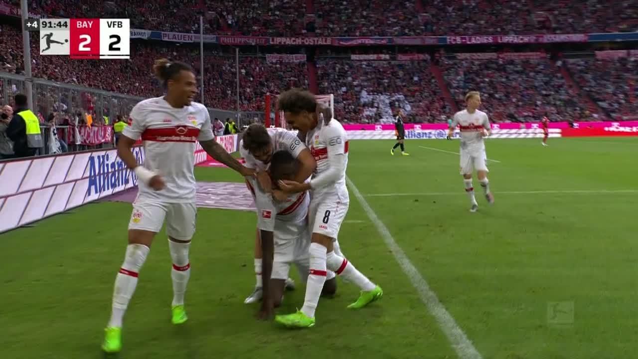 Sehrou Guirassy scores penalty goal vs. Bayern Munich - ESPN Video