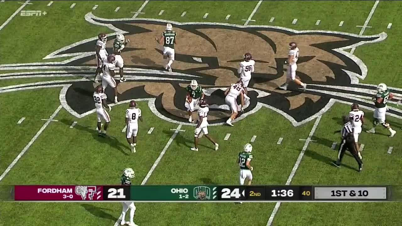 Kurtis Rourke Breaks Off 13 Yard Run Espn Video 