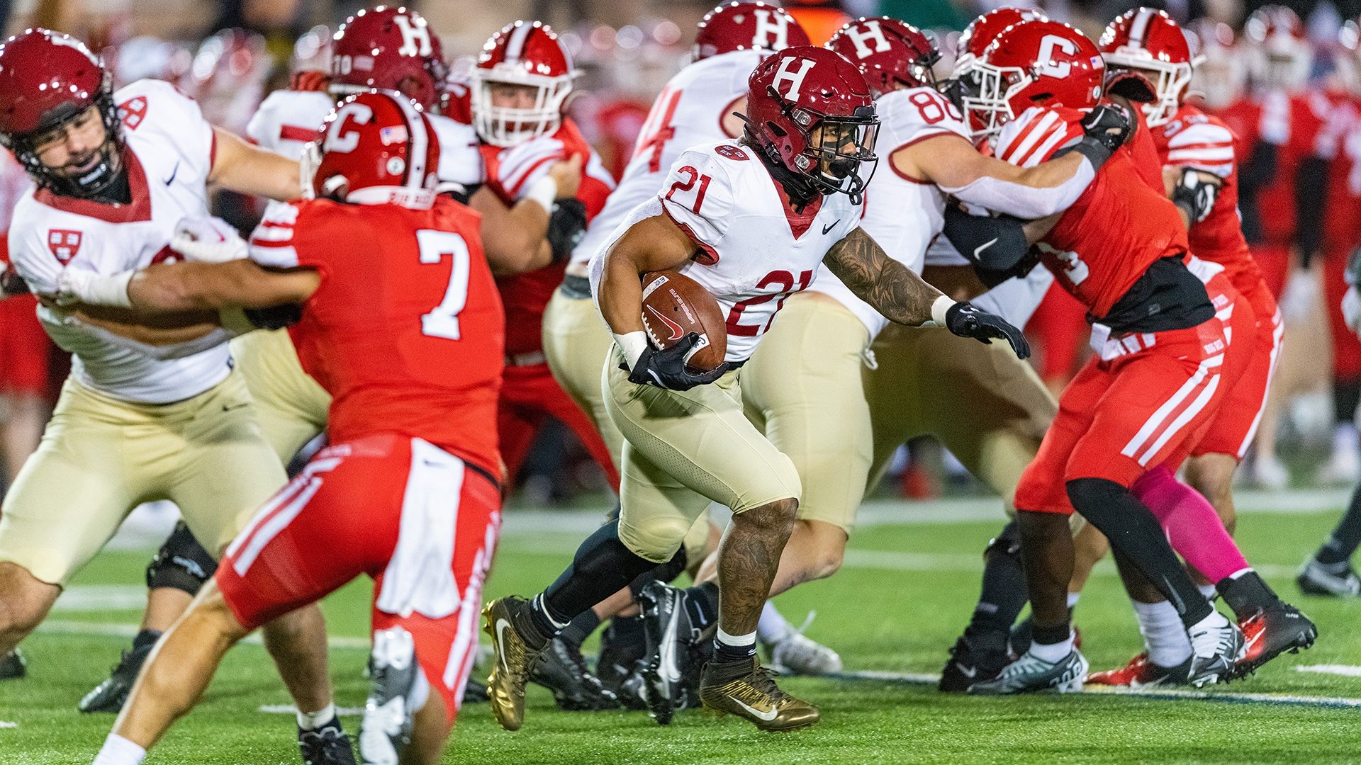 Football Takes 35-28 Road Win at Cornell, Moves to 2-0 in Ivy League Play -  Harvard University