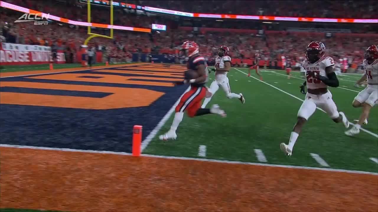 End Zone! Sean Tucker scores 25yard rushing TD ESPN Video