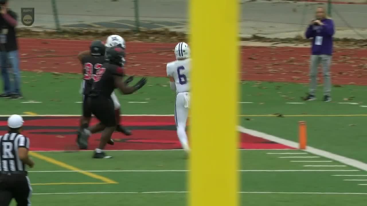 Tyler Huff crosses goal line for 11-yard touchdown - ESPN Video