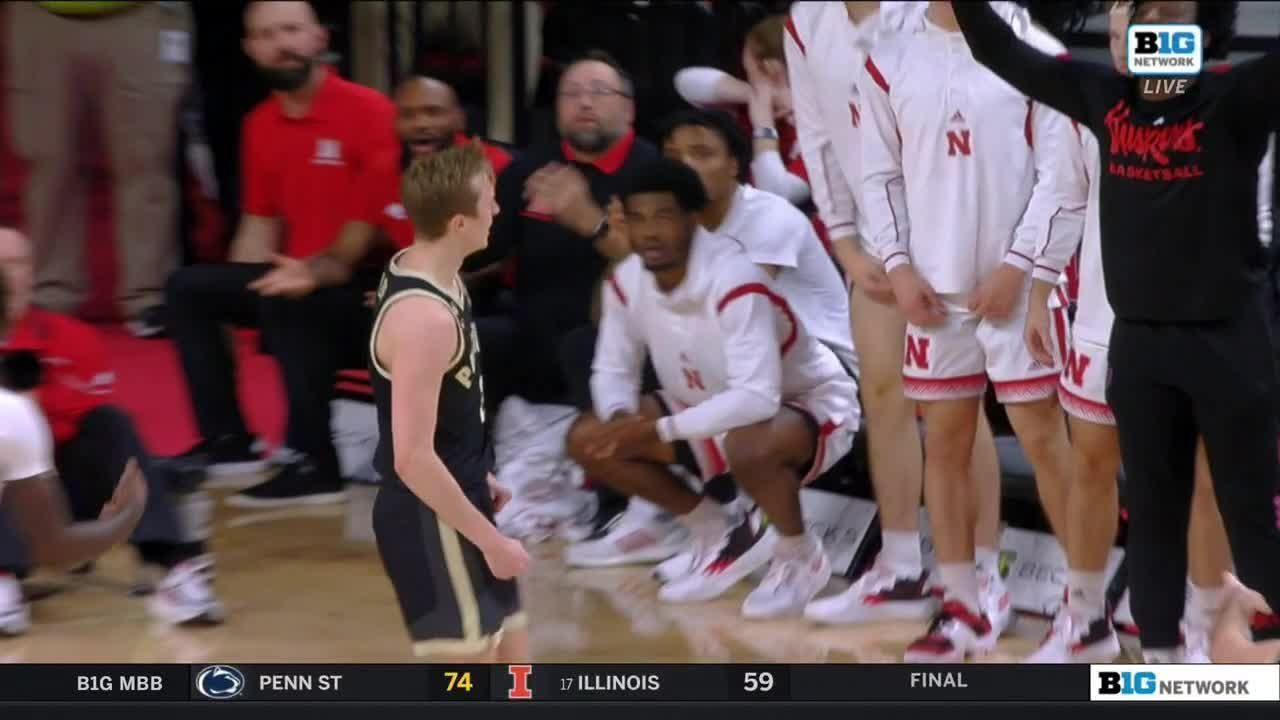 Fletcher Loyer drills the jump shot vs. Nebraska Cornhuskers ESPN Video