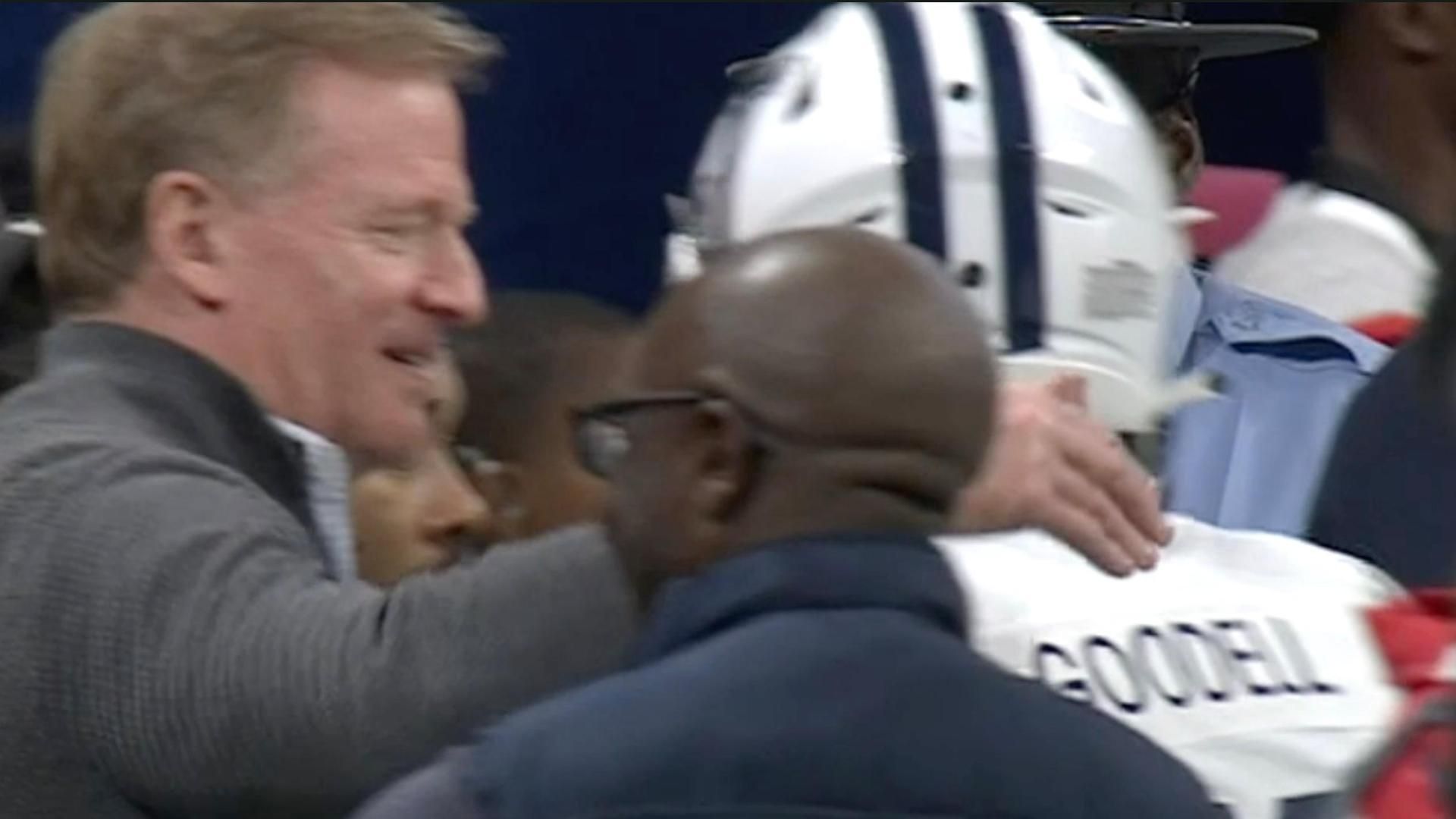 NFL commissioner Roger Goodell attends Jackson State game - ESPN Video