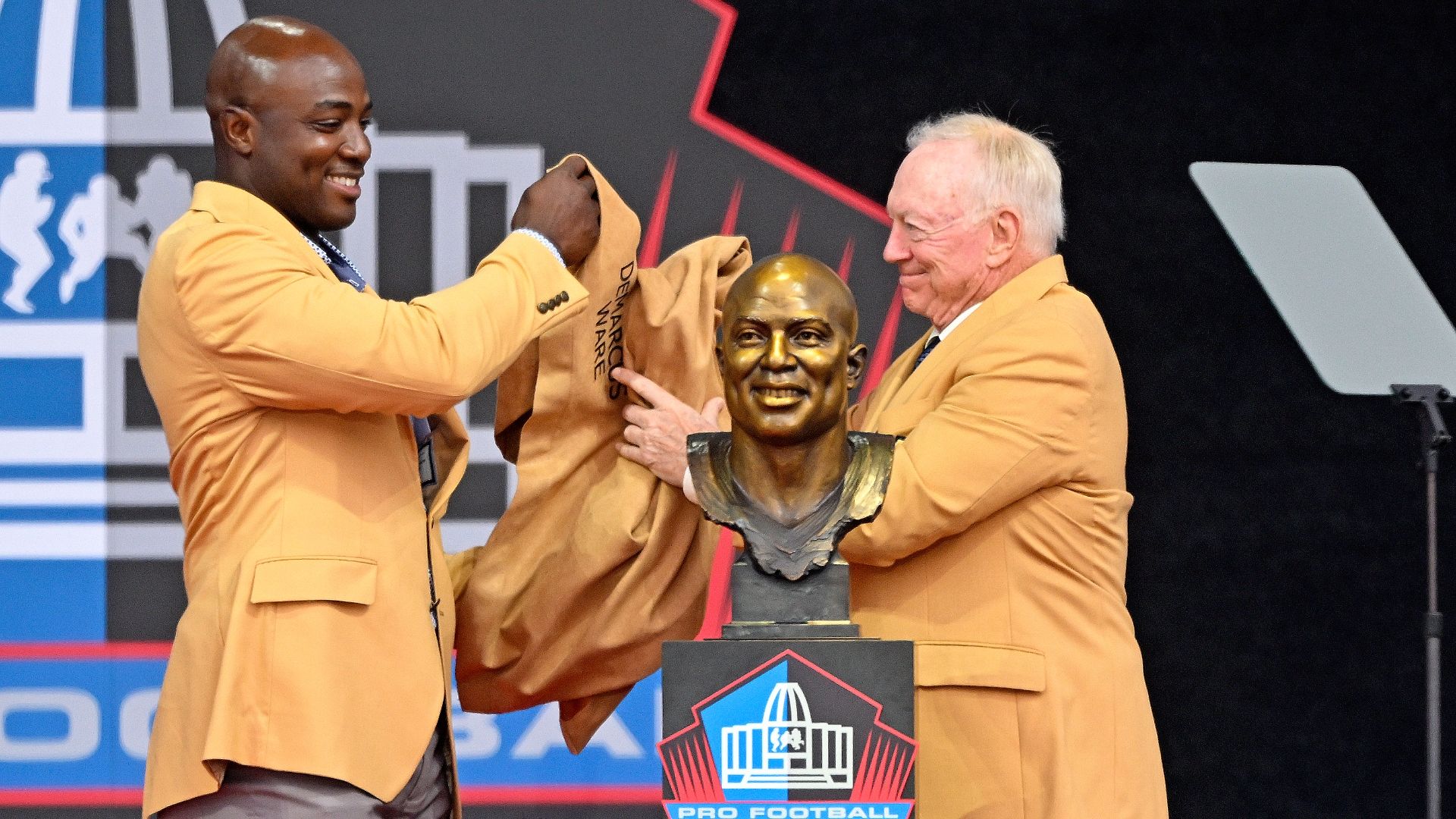 Cowboys owner Jerry Jones to be DeMarcus Ware's Pro Football Hall of Fame  presenter