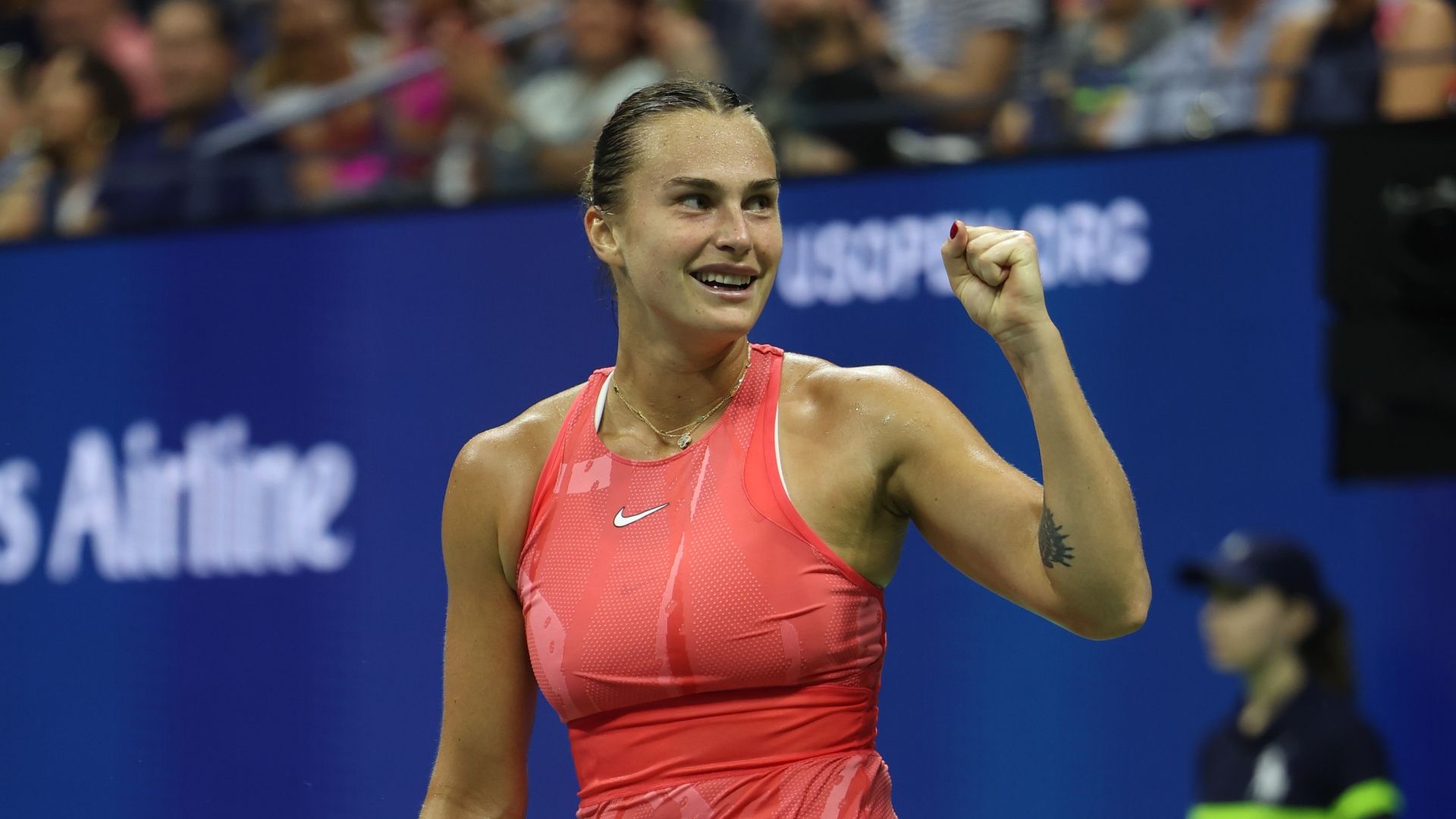 Sabalenka wins match point vs. Kasatkina, advances to quarterfinals ...