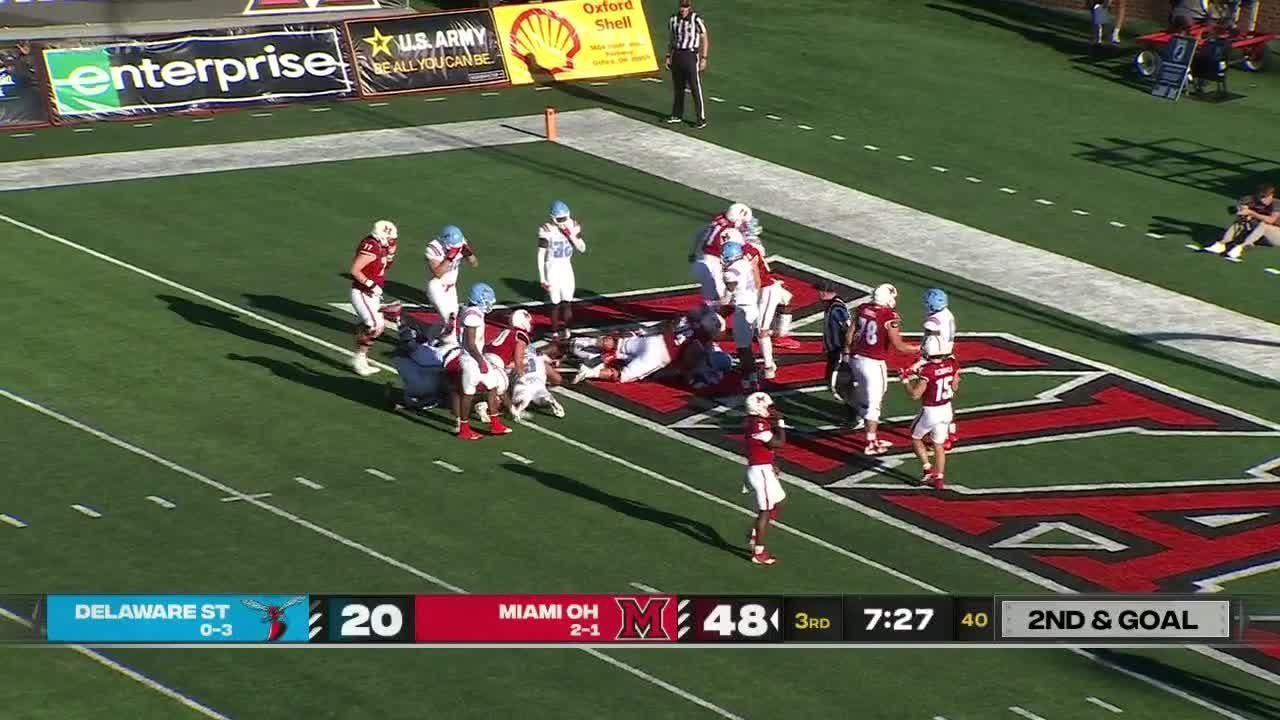 End Zone! Jordan Brunson scores 4-yard rushing touchdown - ESPN Video
