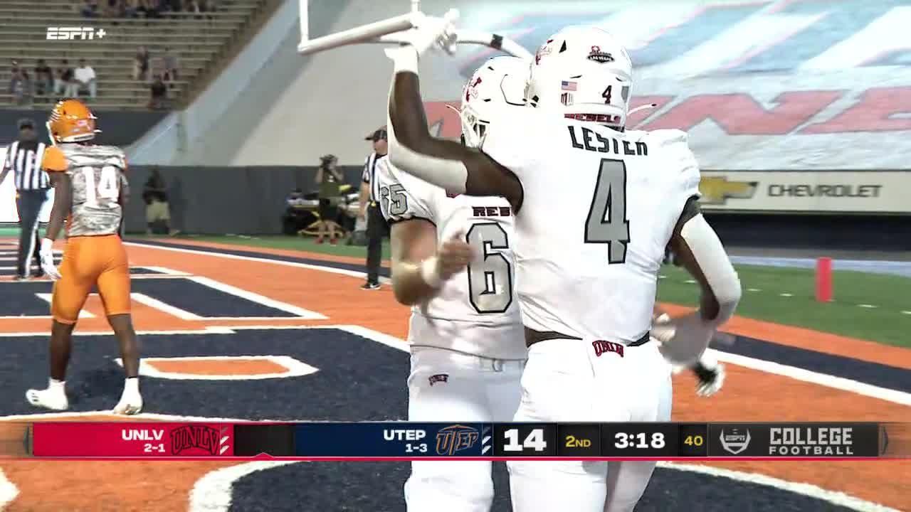 End Zone! Donavyn Lester scores 1-yard rushing touchdown - ESPN Video