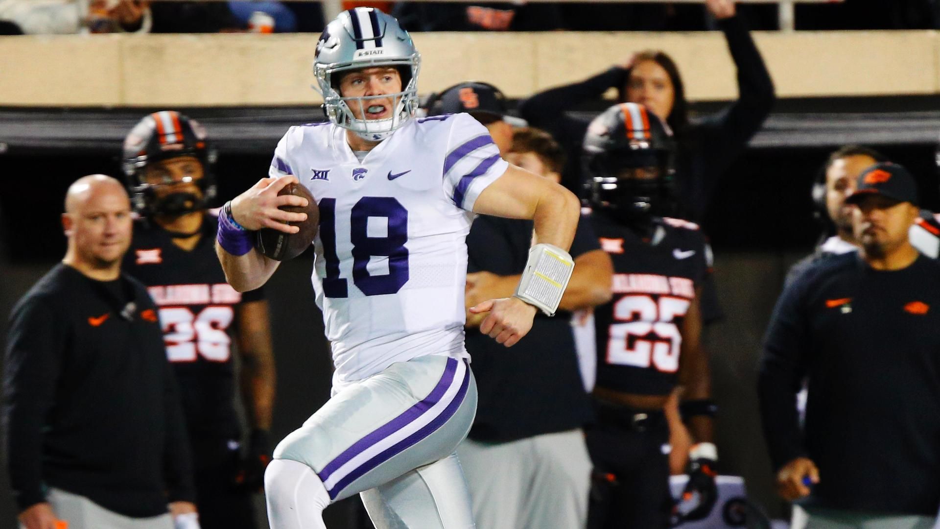 KState QB Will Howard goes on incredible 70yard run ESPN Video